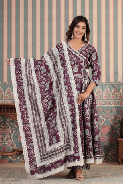 Anarkali with Premium Fabric Set-SK0032