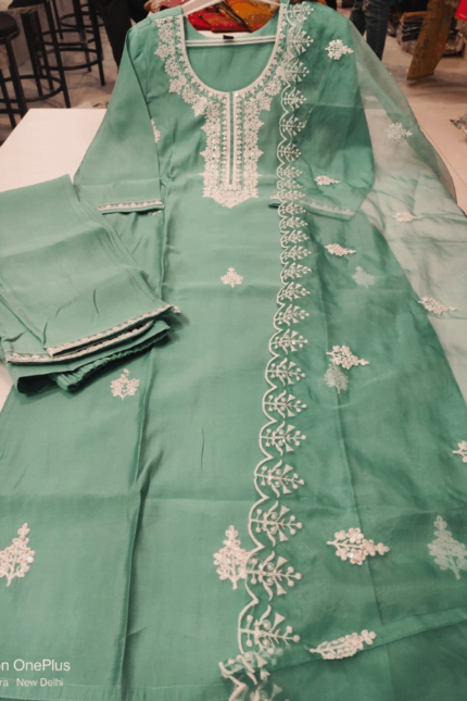 PREMIUM RUSSIAN SLUB SOFT SILK Salwar Suit-SK0038