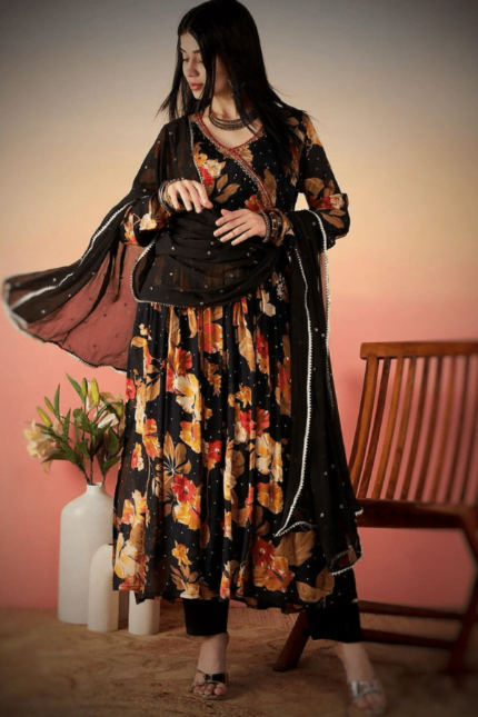 PURE CHINON ALIA CUT DRESS -SK0068