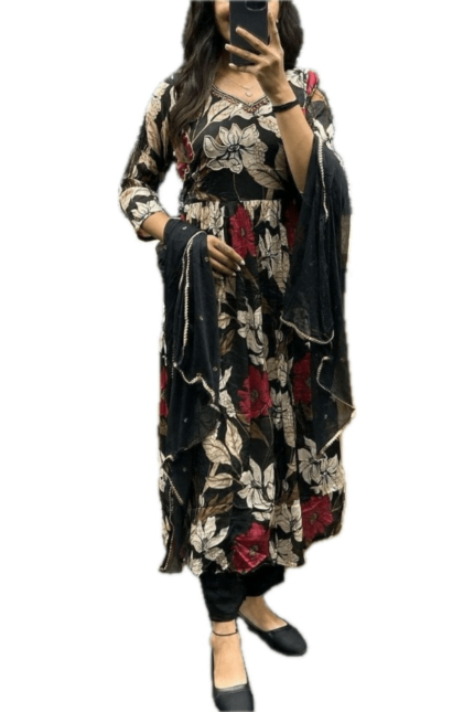 COTTON ALIA CUT DRESS -SK0069